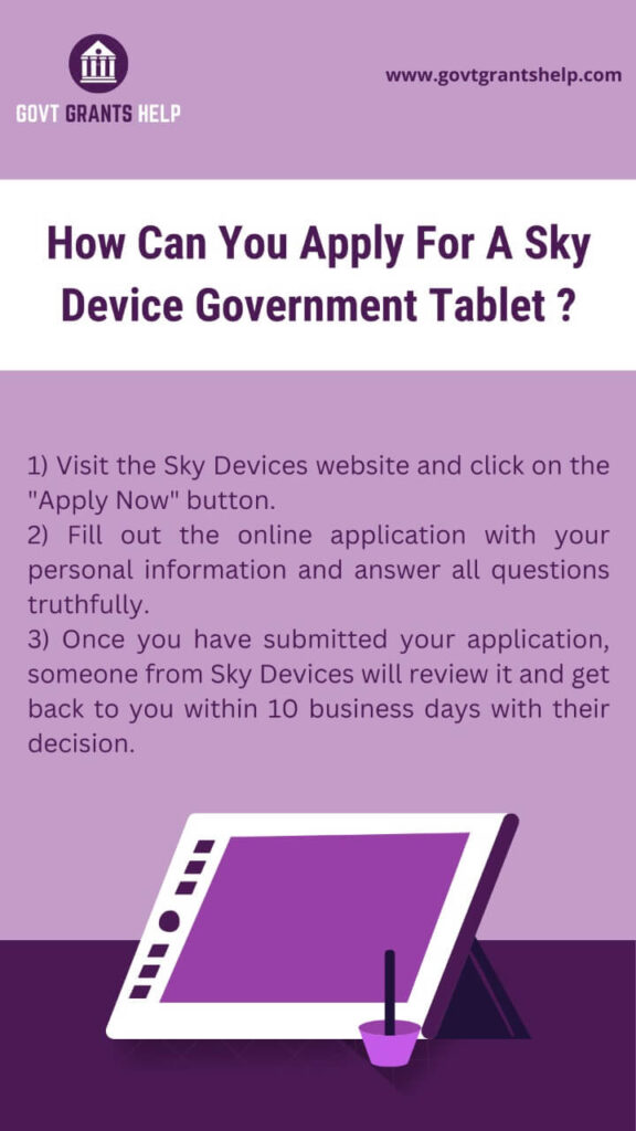 Free sky devices government tablet phone number