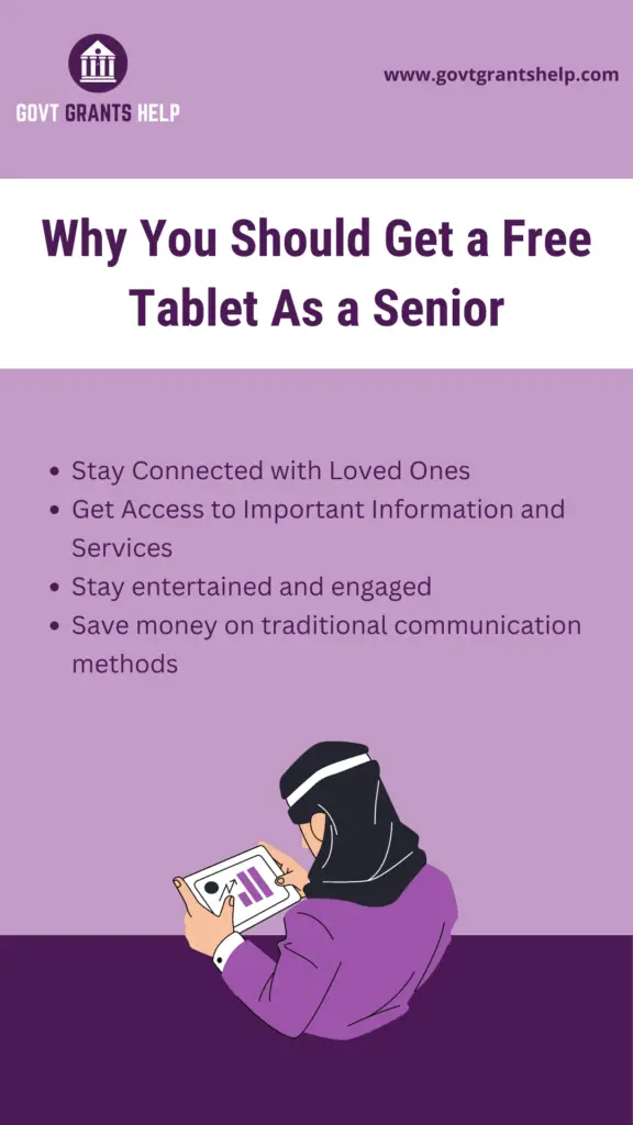 Free government tablets for seniors