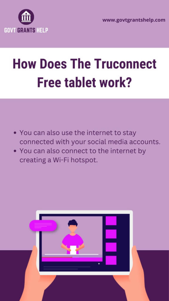Truconnect free phone and tablet
