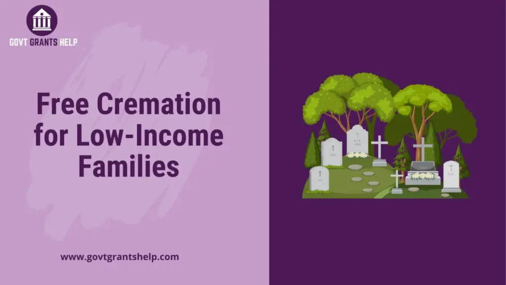 Free cremation for low-income