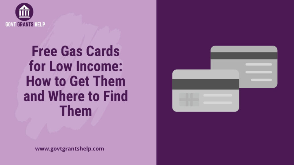 Free gas cards for low income