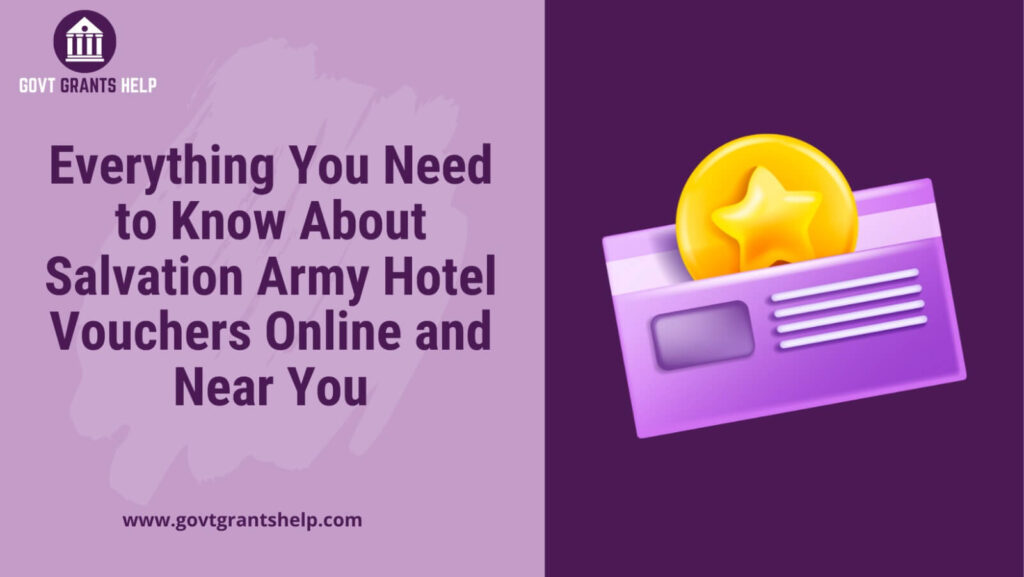 Salvation army hotel vouchers online