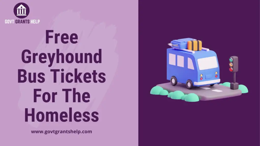 Free greyhound bus tickets for homeless