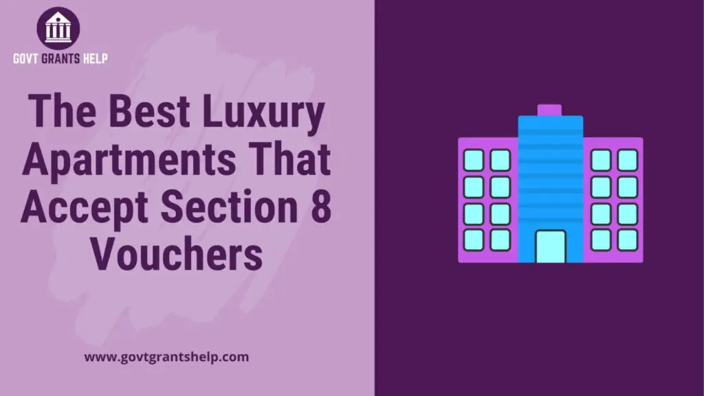 Luxury apartments that accept section 8 vouchers