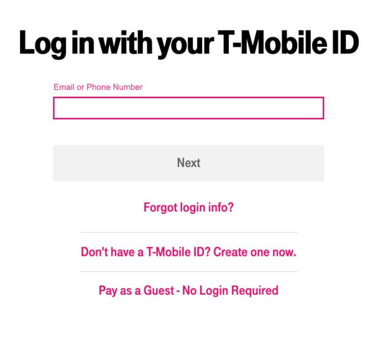 Can you pay your t-mobile bill over the phone